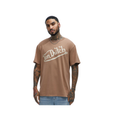 Von Dutch Logo Tee Brown