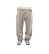 Stripe Baggy Sweatpants Grey