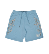 EPTM Studded Shorts Blue