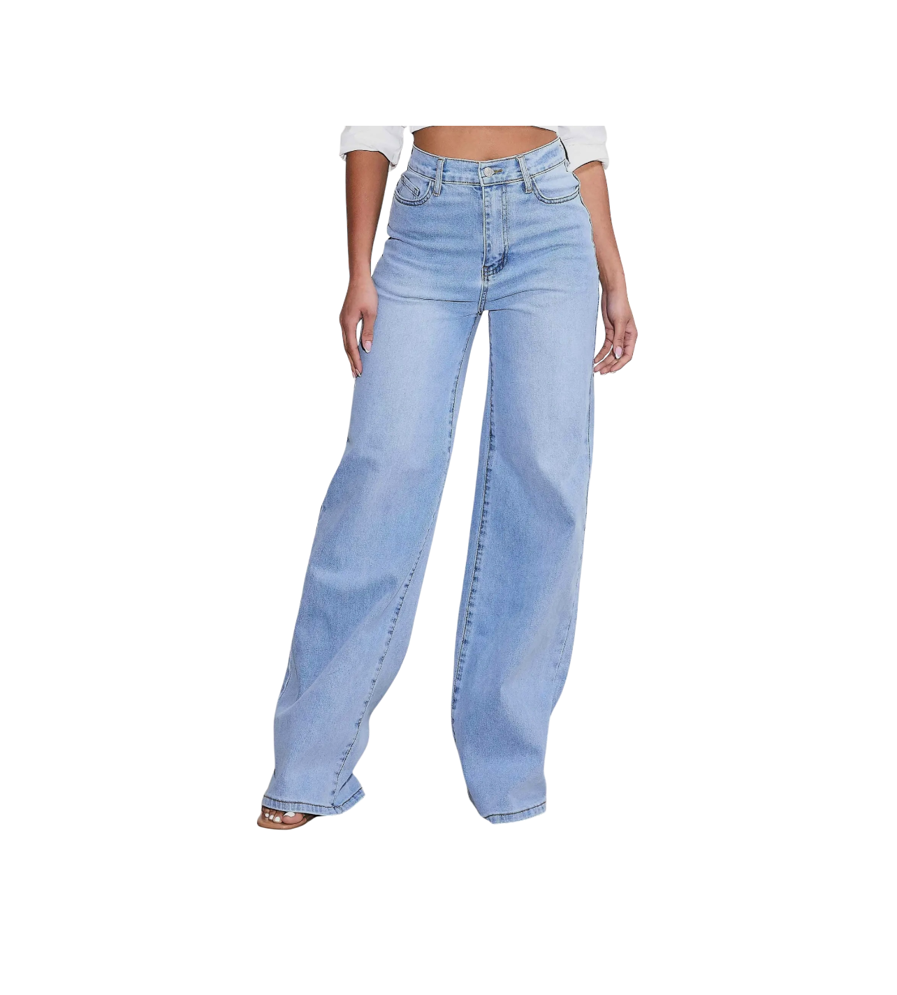 Vibrant Light Wash Boyfriend Jean