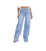 Vibrant Light Wash Boyfriend Jean