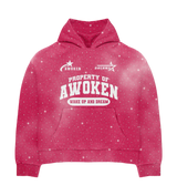 Awoken Dreams Pink Rhinestone Hoodie