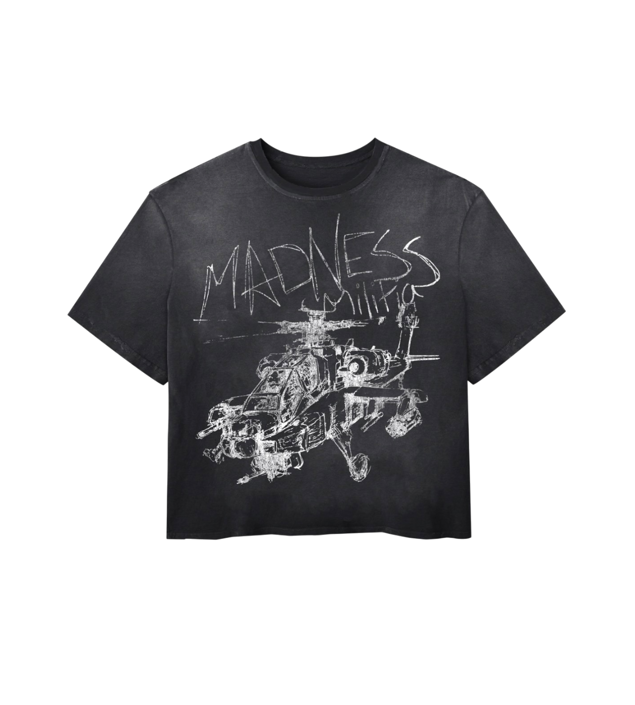 Madness “Militia” Vintage Tee Black