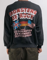 1987 Vintage Monsters Of Rock Tour Crewneck Rare