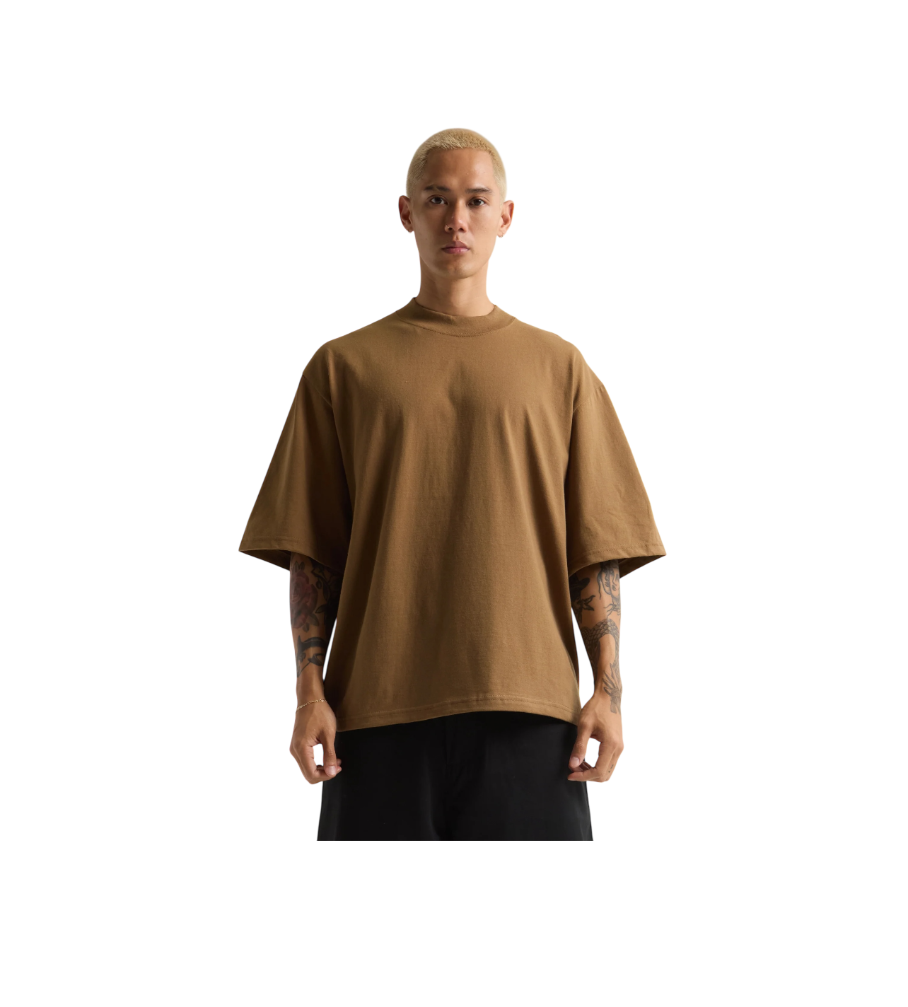 Shaka Heavyweight Brown Tee