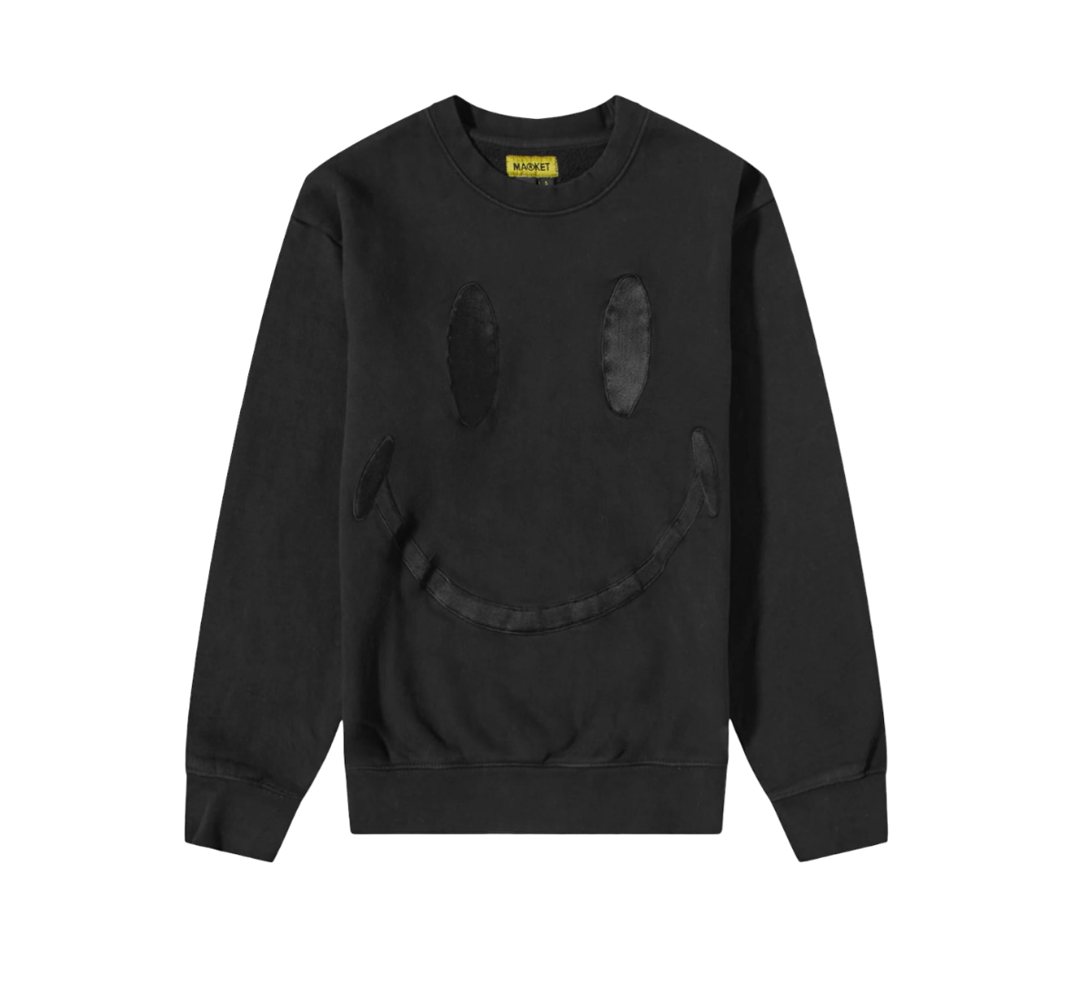 Market X Smiley Crewneck Black