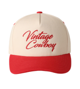 Vintage Cowboy Hat Red