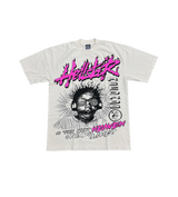 Hellstar Heaven Records Tee Pink