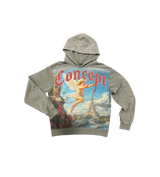 Concept Angel Hoodie Olive