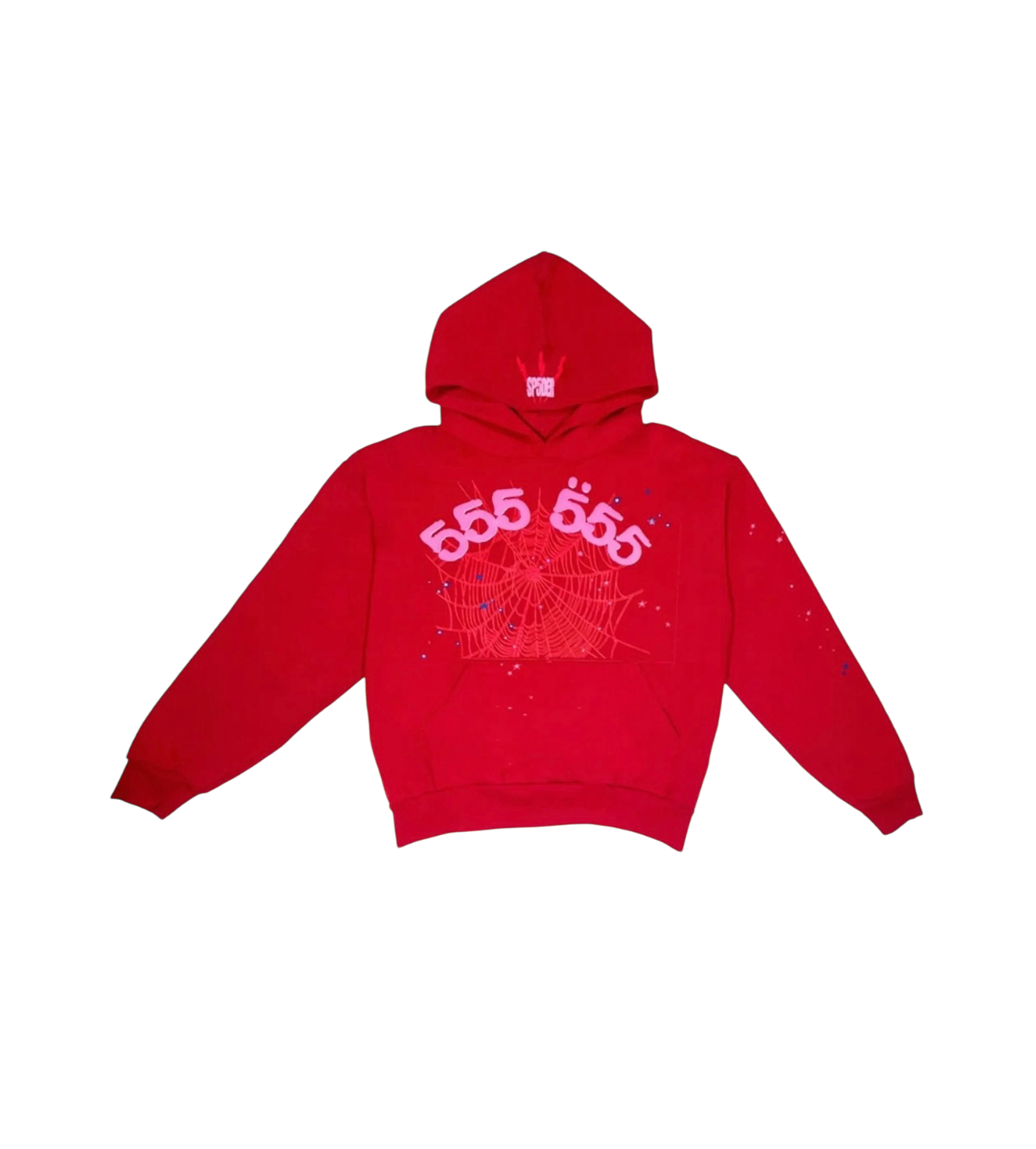 Sp5der Red Angel 555 Hoodie