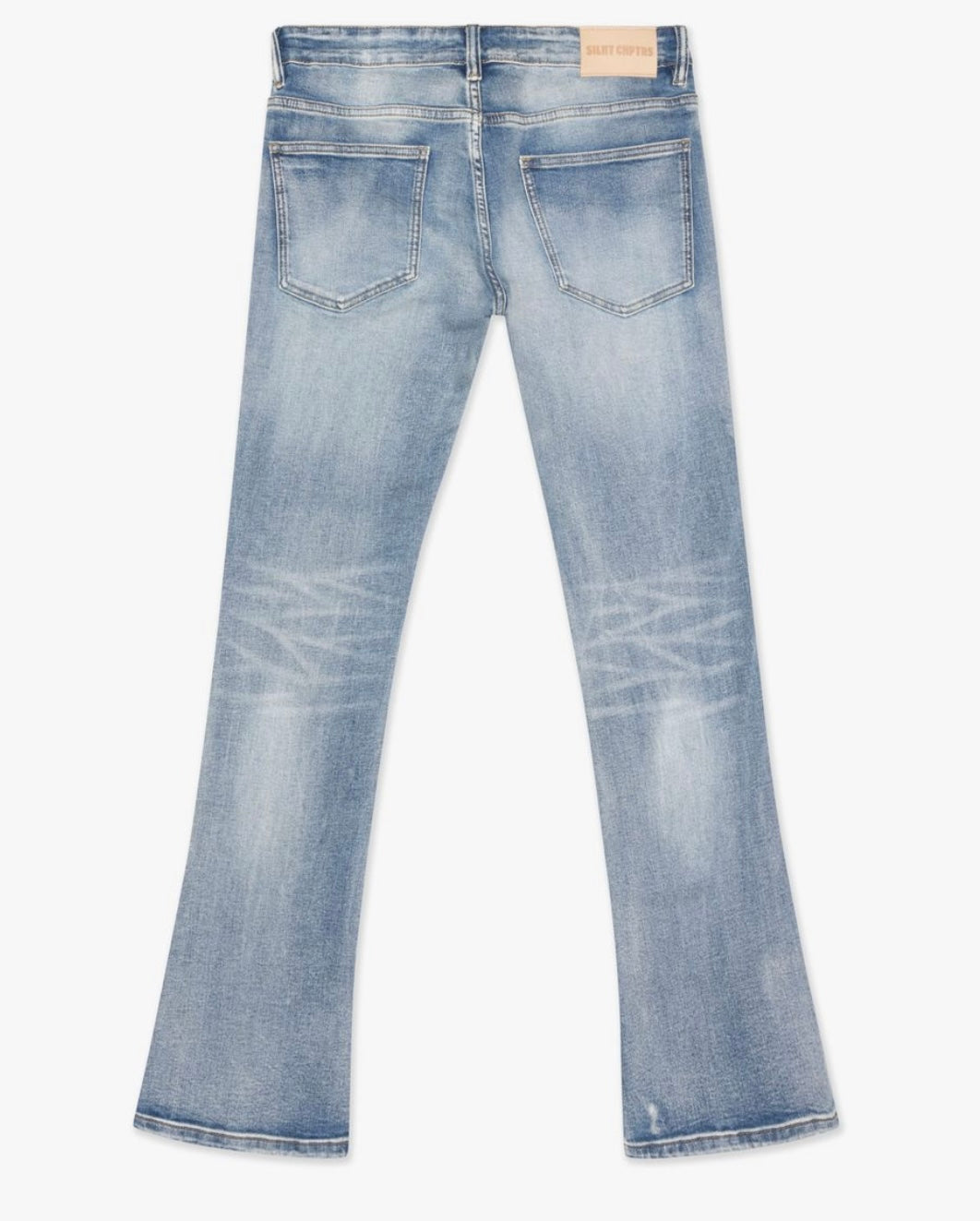 Silent Chapters Blue Wash Stacked Denim