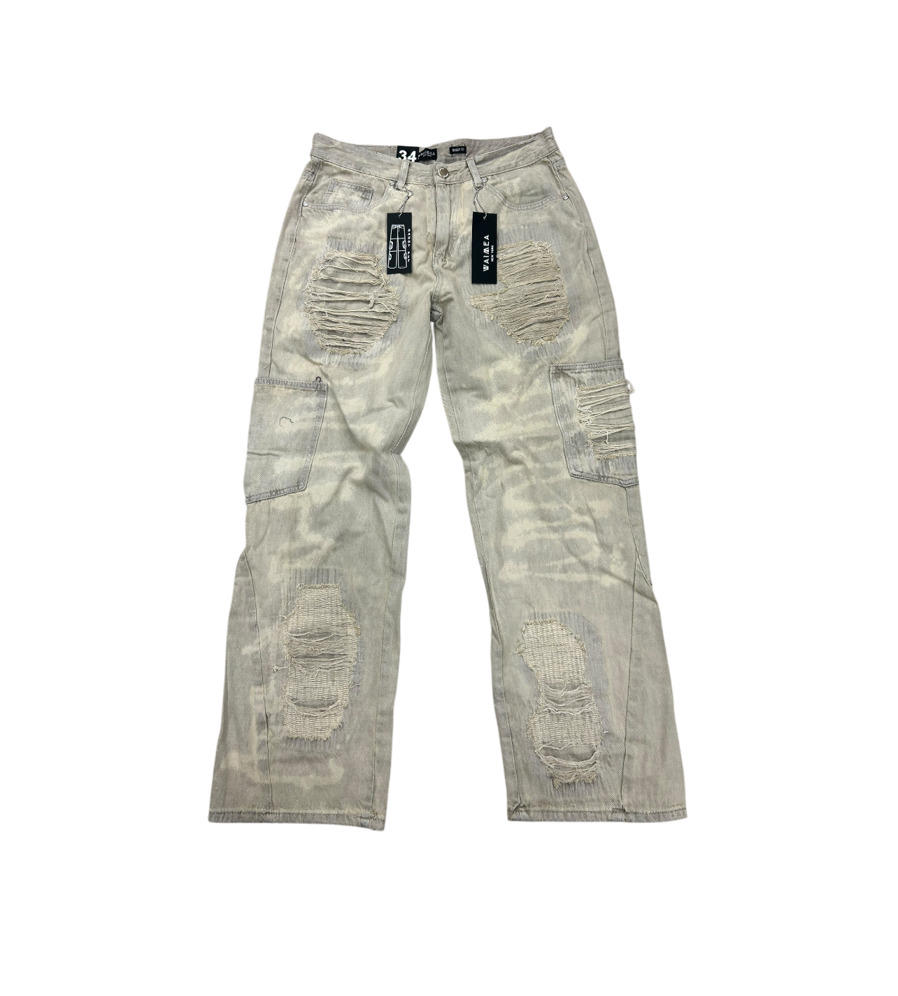 Waimea Baggy Tan Denim