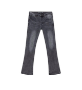 Silent Chapters Black Stacked Denim