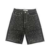 DUAA “Victorious” Denim Shorts