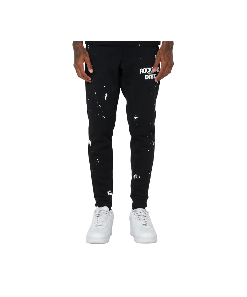 Rockstar Dept Black Logo Sweats