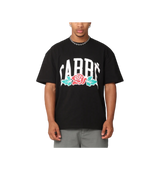 Carre Rose Tee Black
