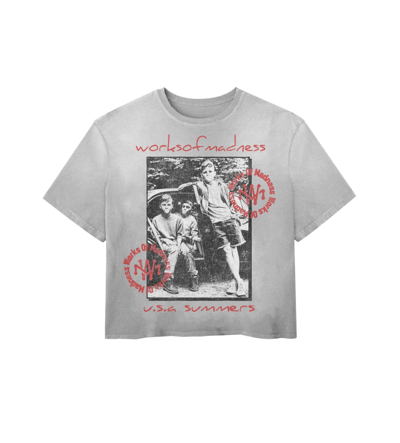 Madness “Summers” Vintage Tee White