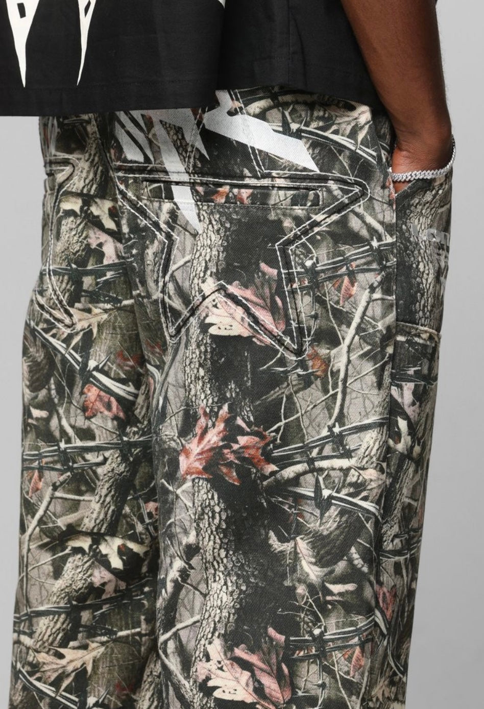 Loiter Y2K Camo Carpenter Pants