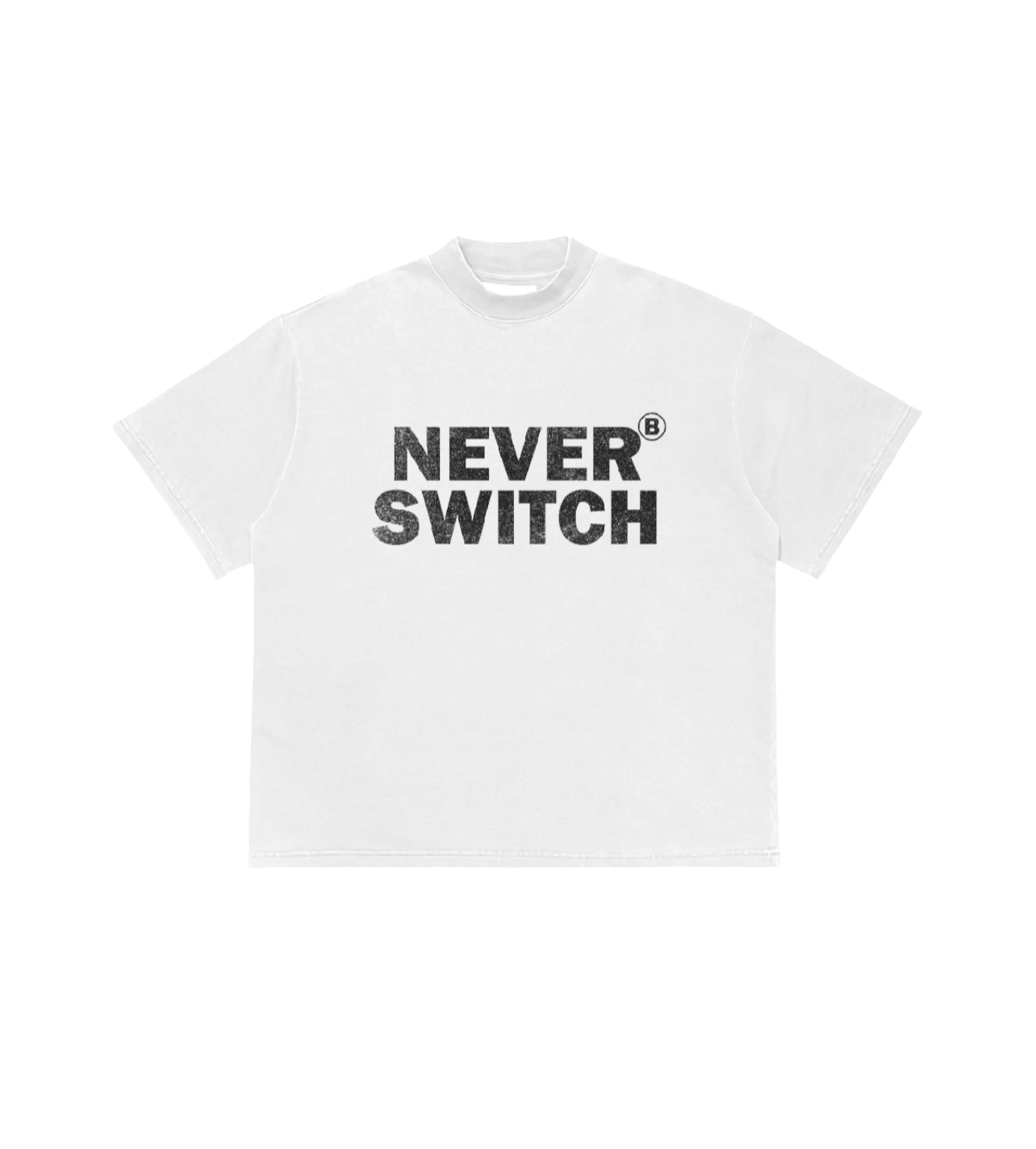 Never Switch Tee White