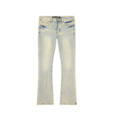 Silent Chapters Stacked Denim Vintage Wash