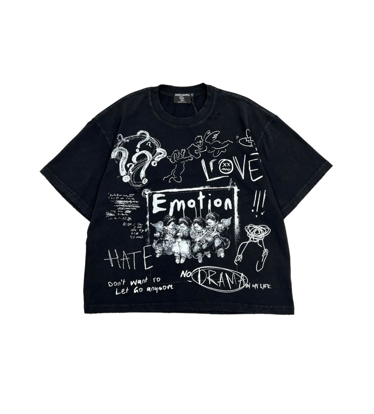 Mixed Emotions “Chaos” Tee Black