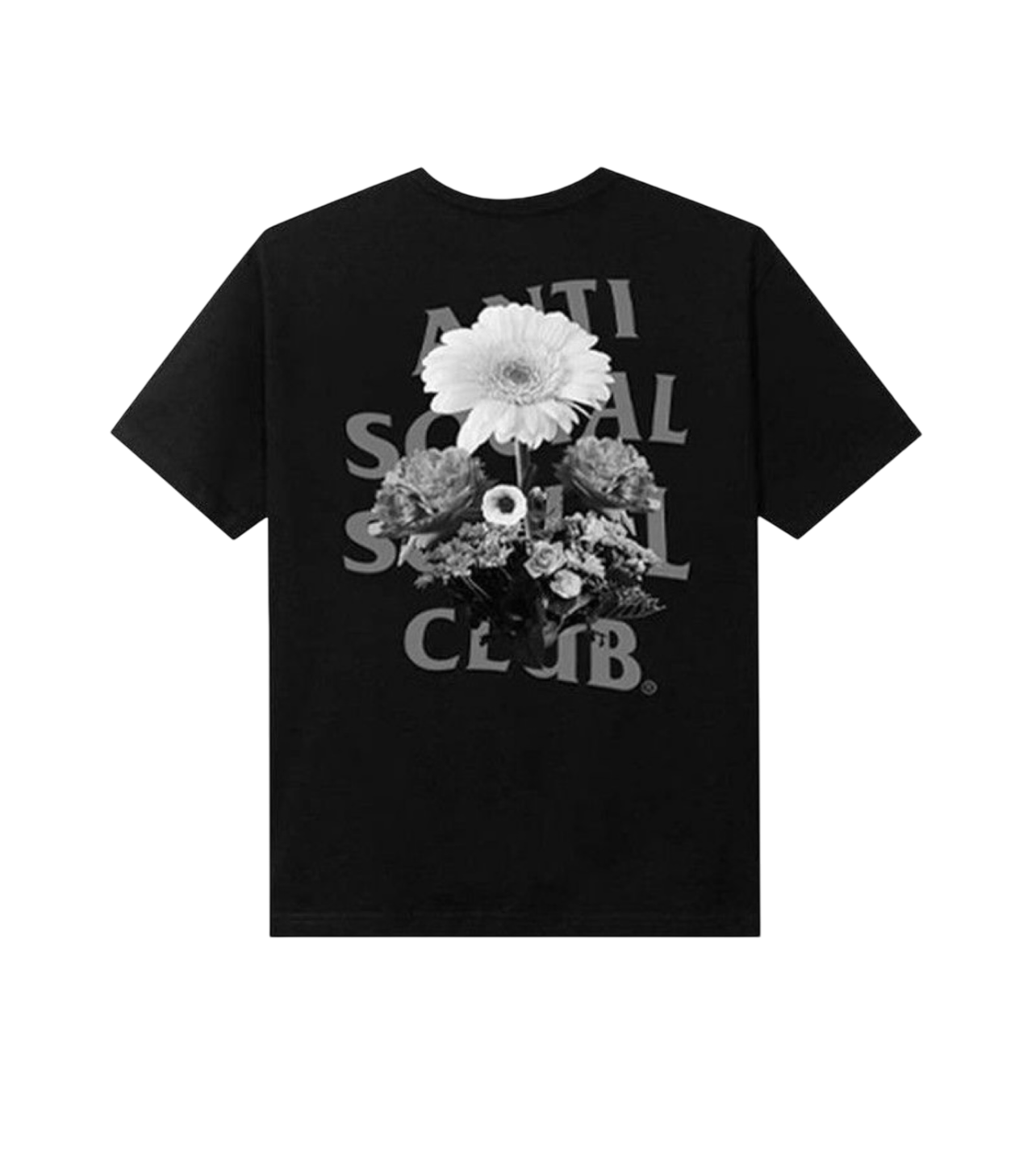 ASSC Black Flower Tee
