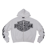 Concept Motor Hoodie White
