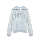 Boys Lie Blue Manhunt Racer Hoodie