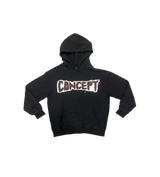 Concept “Flowers” Hoodie Black