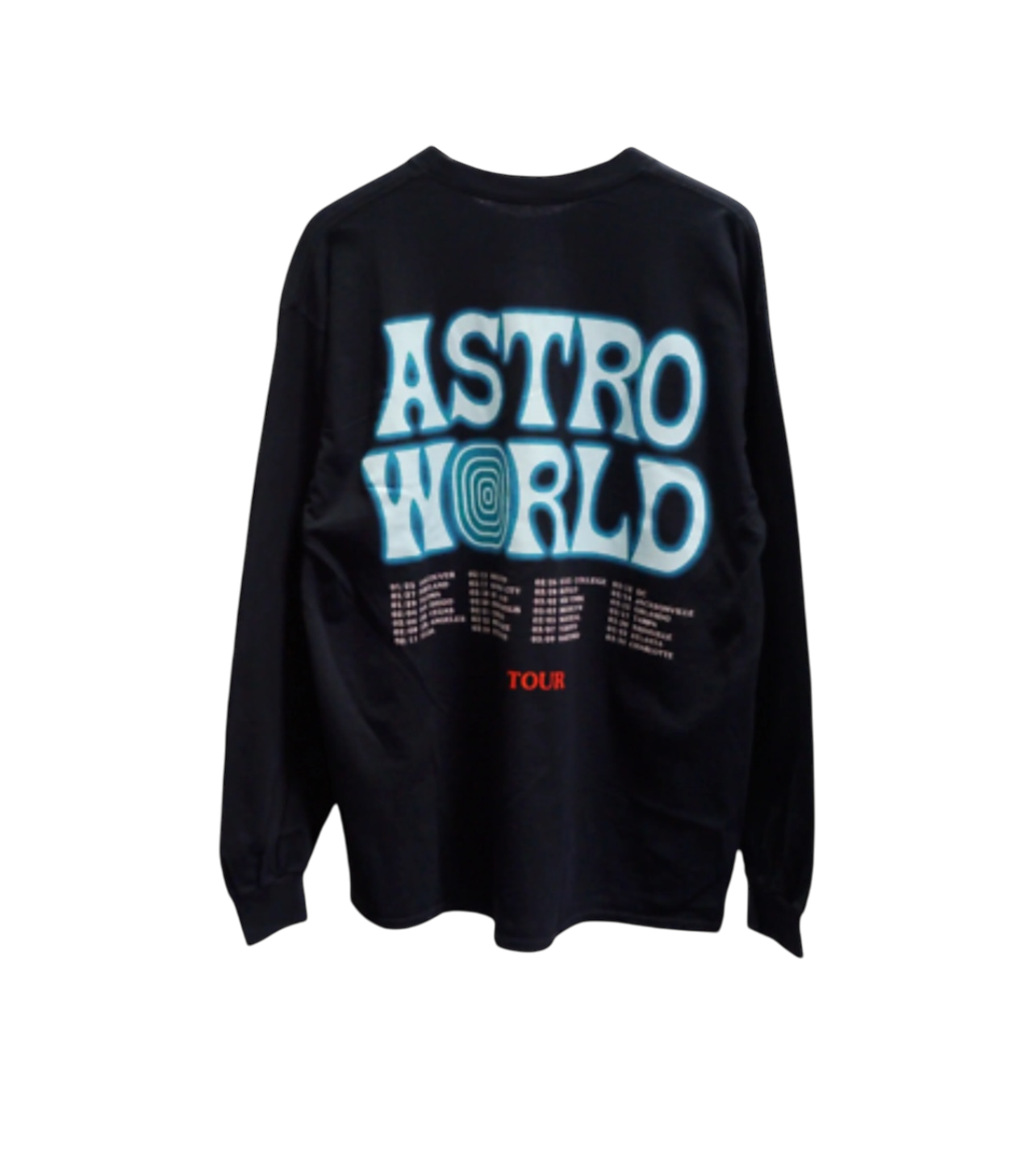 Travis Astroworld L/S Tee Black