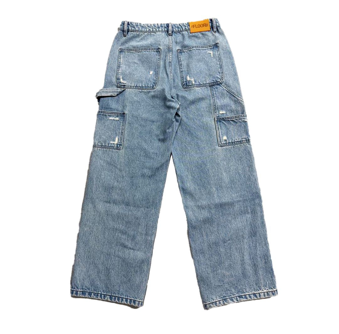 Floor 914 Triple Knee Denim Blue