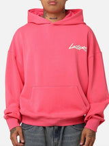 Loiter Pink Stitch Premium Hoodie