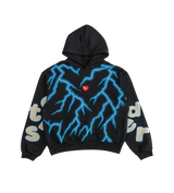 Red Letters Racer To Jesus Black Hoodie
