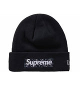 Supreme Black Bandana Box Logo Beanie