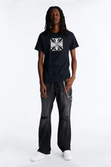 WCC Classic Puff Print Tee Black