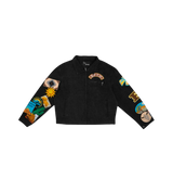 EPTM Patchwork Black Workwear Jacket