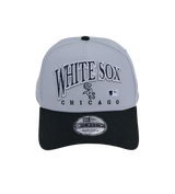 New Era Chicago White Sox MLB 9FORTY Embroidery Wordmark A-Frame Snapback Hat