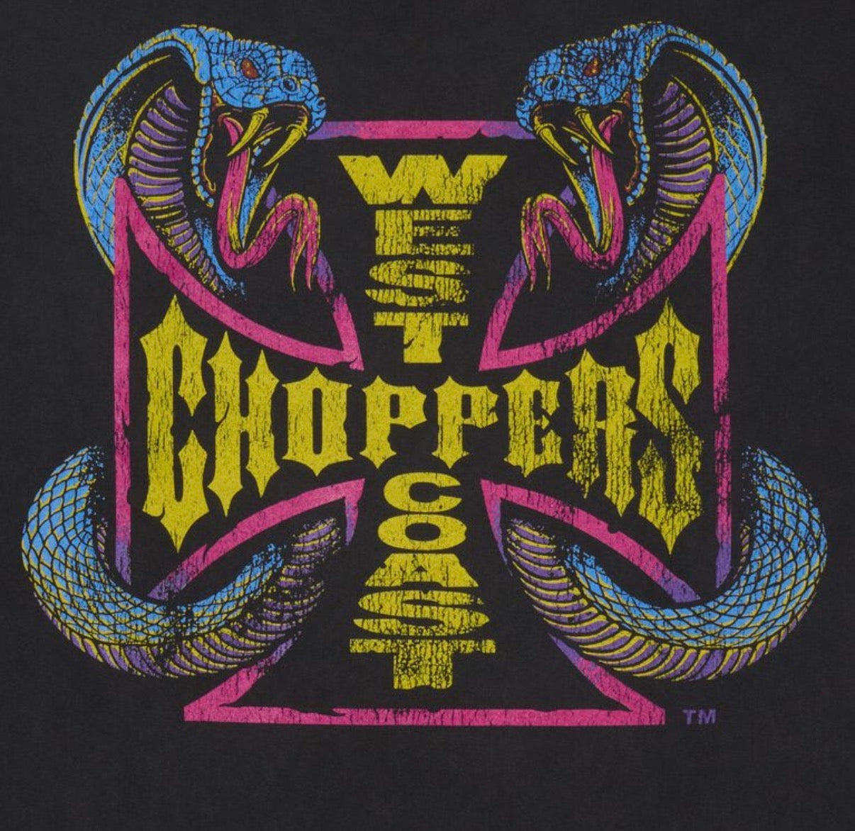 WCC Cobra Tee Black/Blue