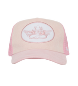 Boys Lie Pink Corduroy Trucker Hat