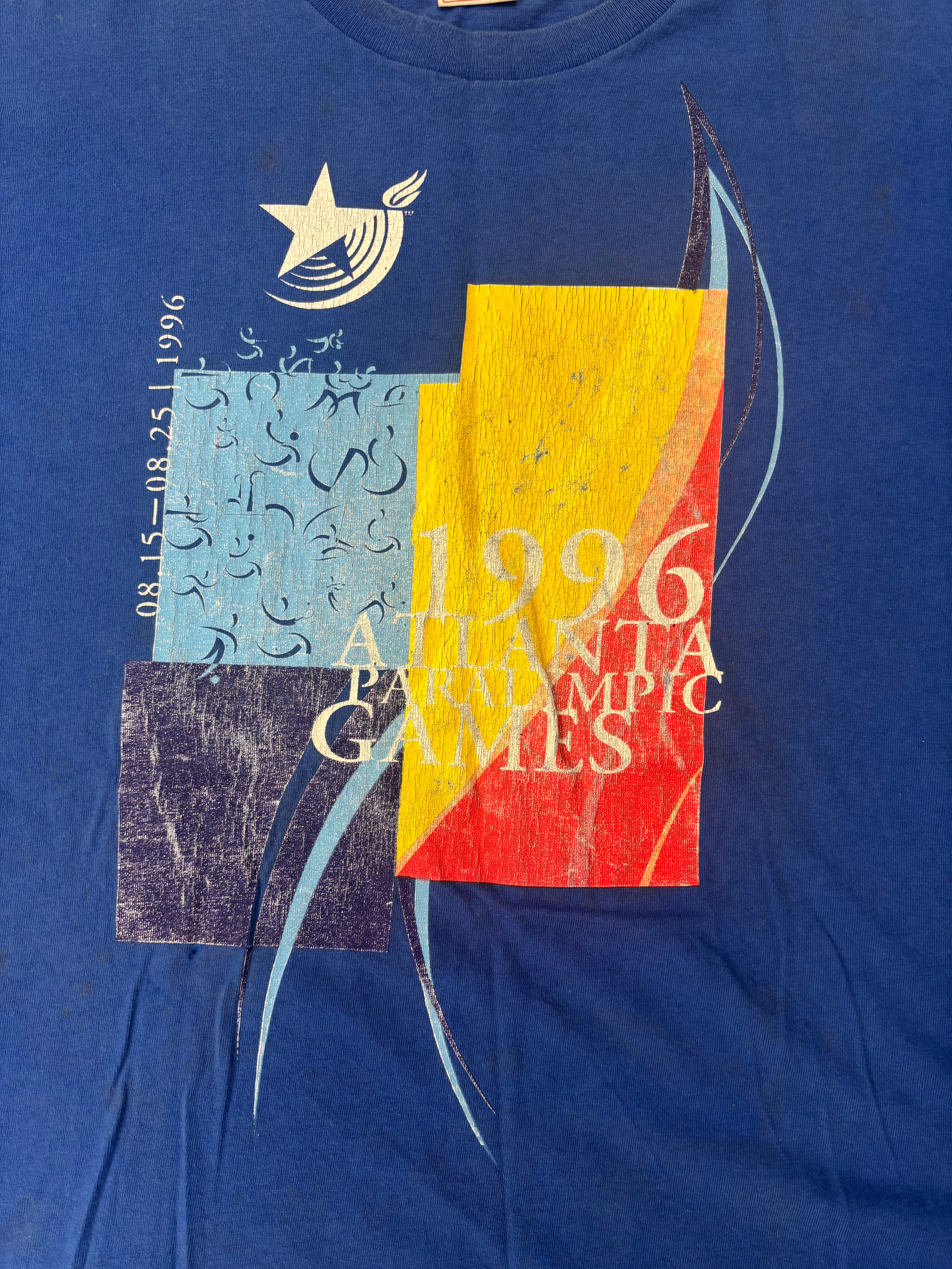 Vintage 1996 Atlanta Olympic Tee XL (SC 7867)