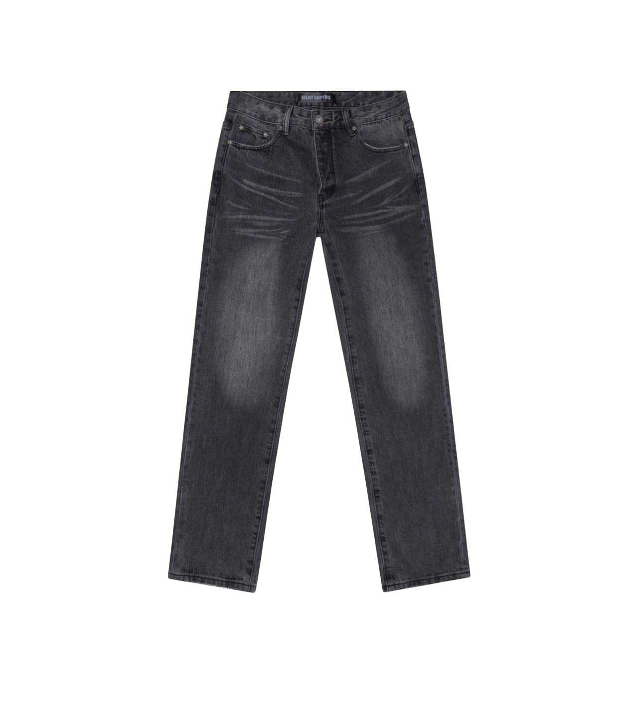 Silent Chapters Straight Black Denim