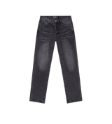 Silent Chapters Straight Black Denim