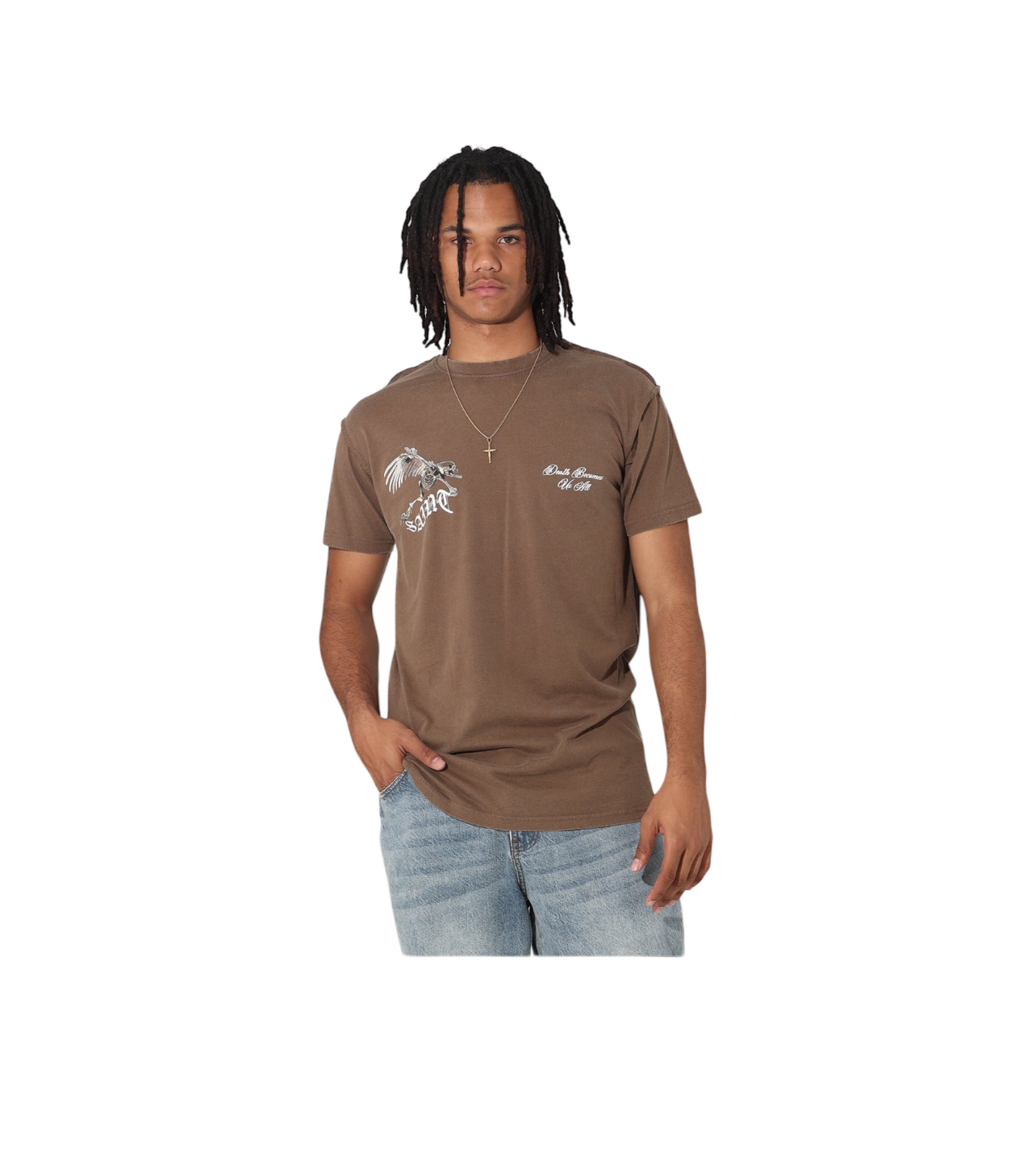 Saint Brown Angel Tee