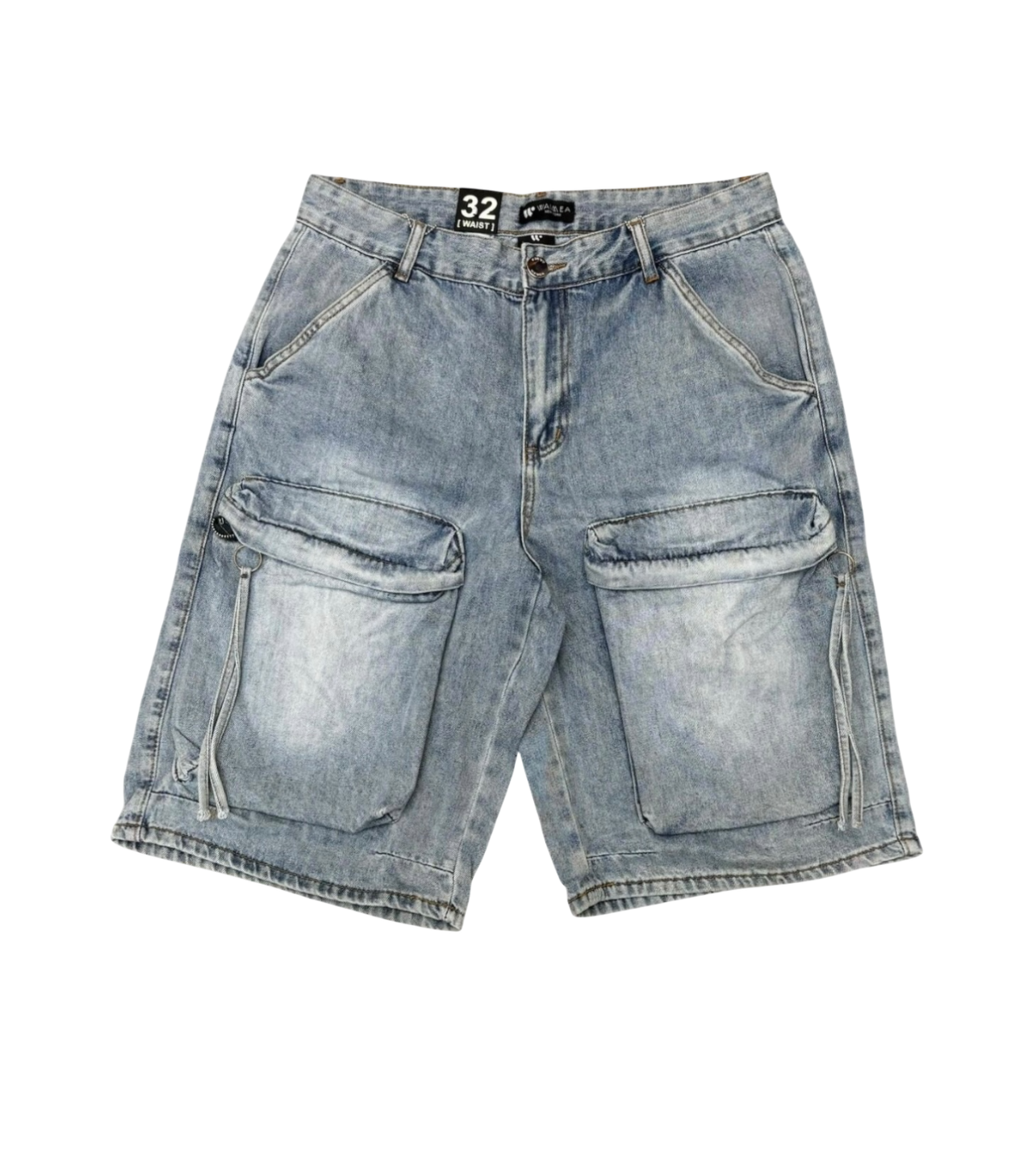 Waimea Pocket Jean Short Blue