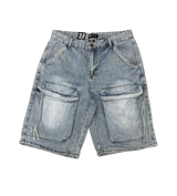 Waimea Pocket Jean Short Blue