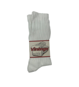 Vintage White Tube Socks