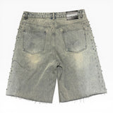 Concept “Chandelier” Denim Shorts Blue