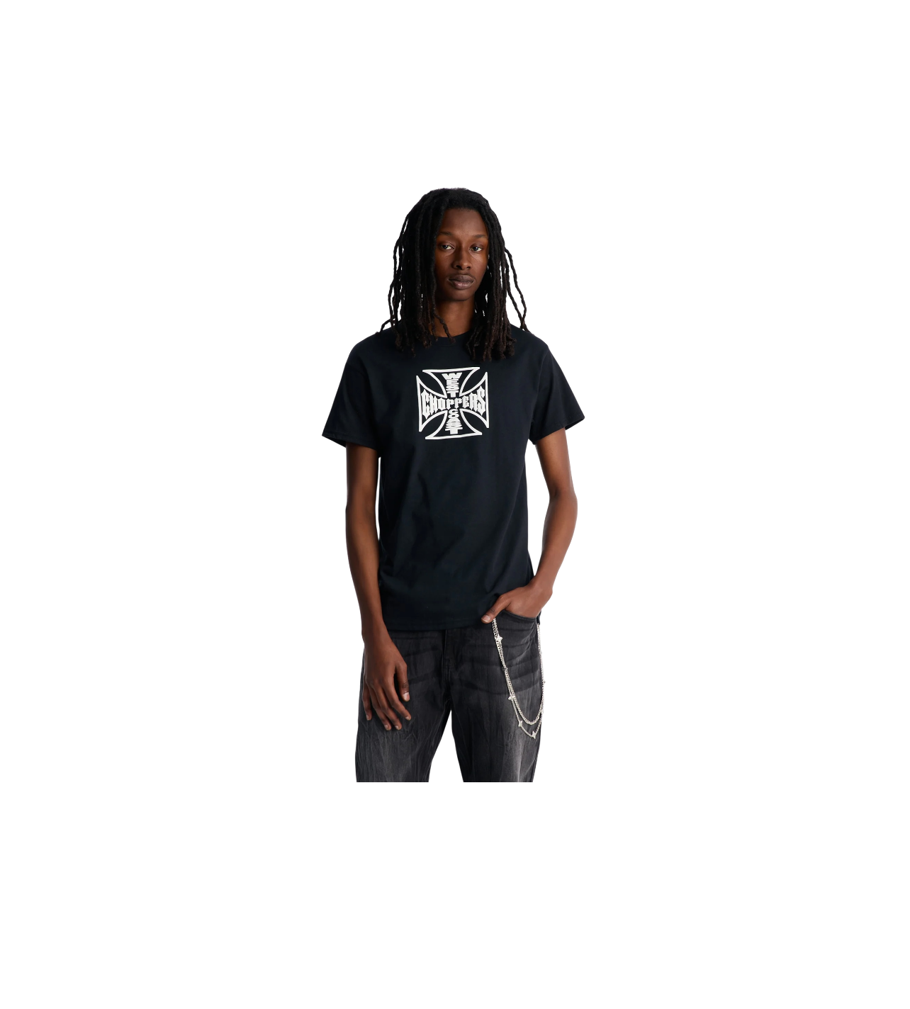 WCC Classic Puff Print Tee Black