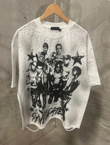 Syndicate Trim Again Cropped Tee