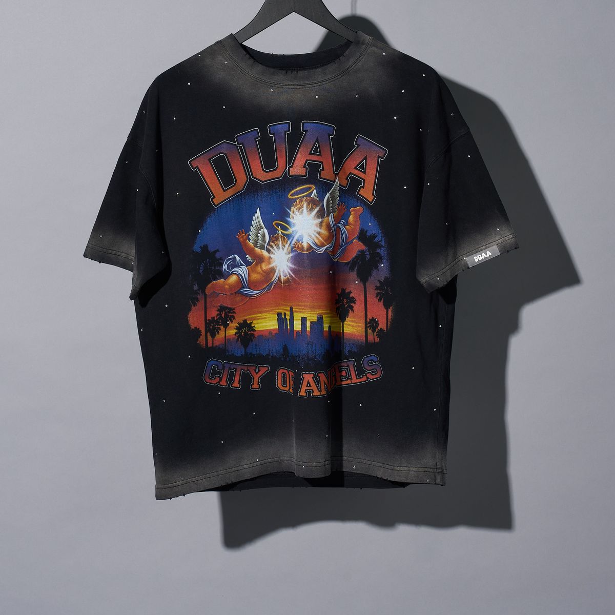 DUAA City Of Angels Tee Black